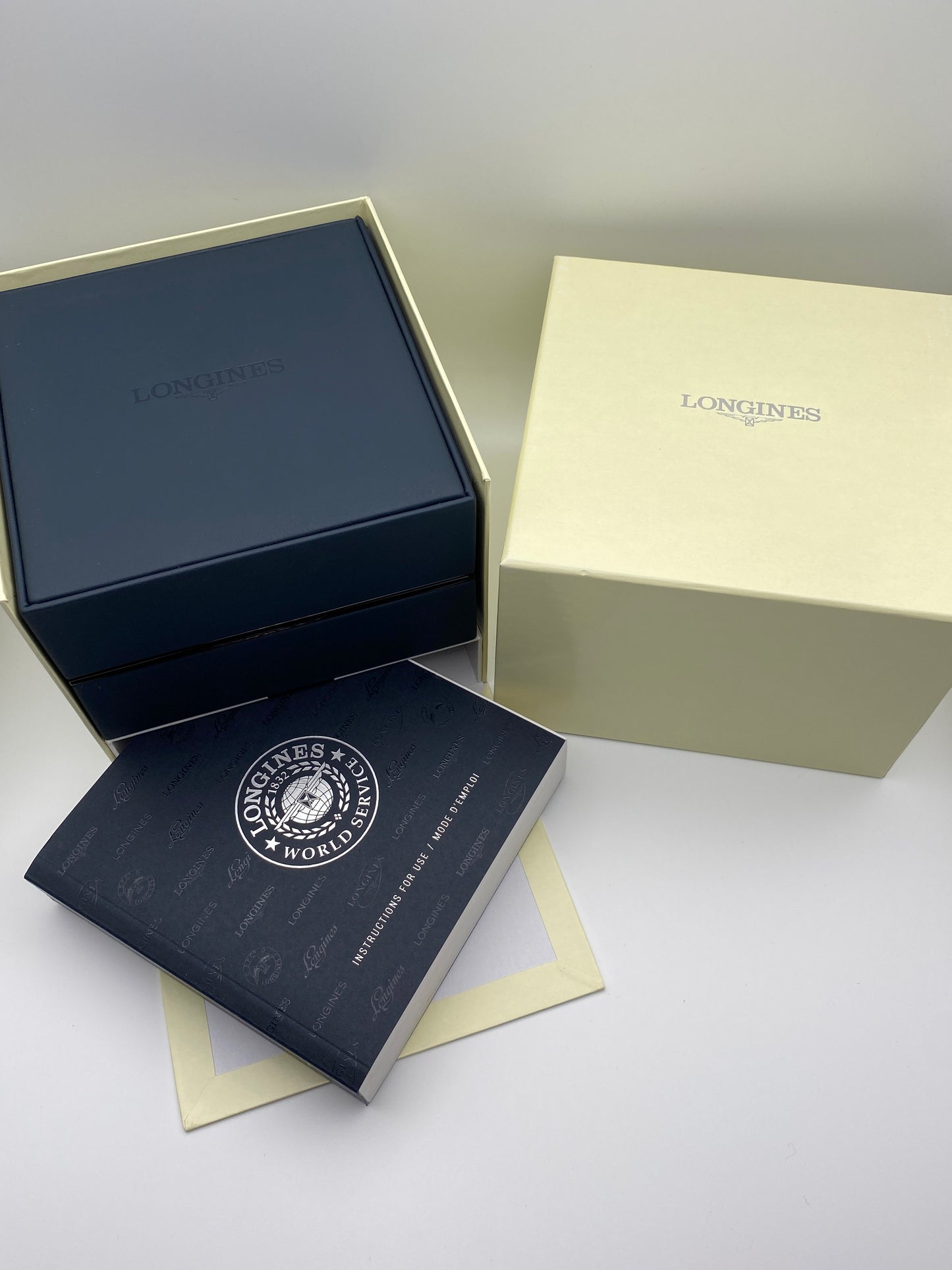 Longines Flagship White, Steel & Yellow Gold Men's Watch - L4.899.3.22.7
