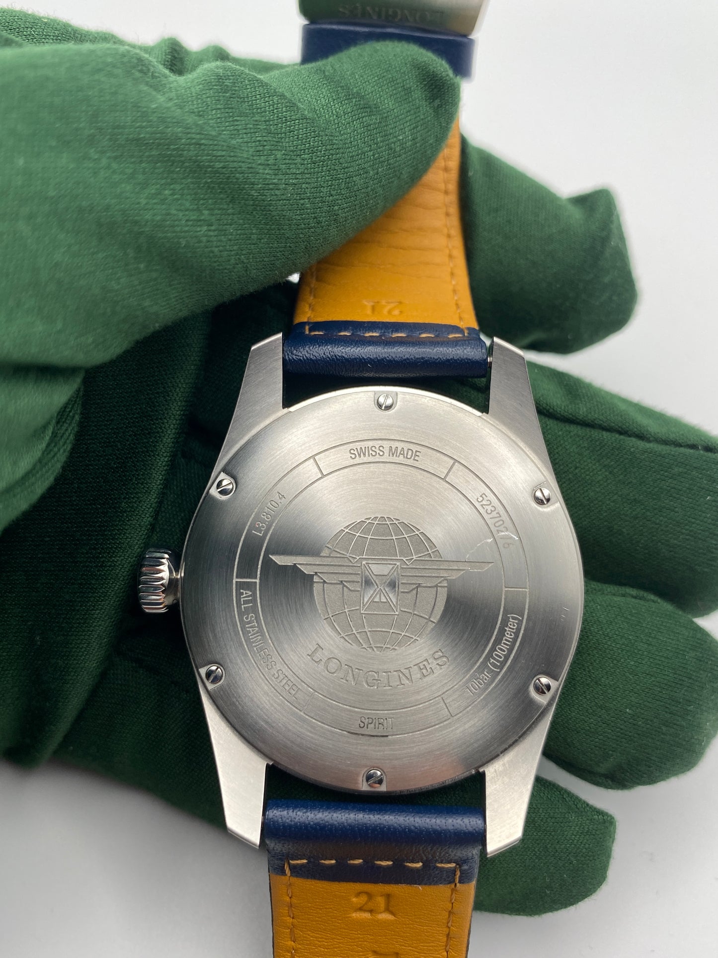 Longines Spirit Sunray Blue Men's Watch - L3.810.4.93.0