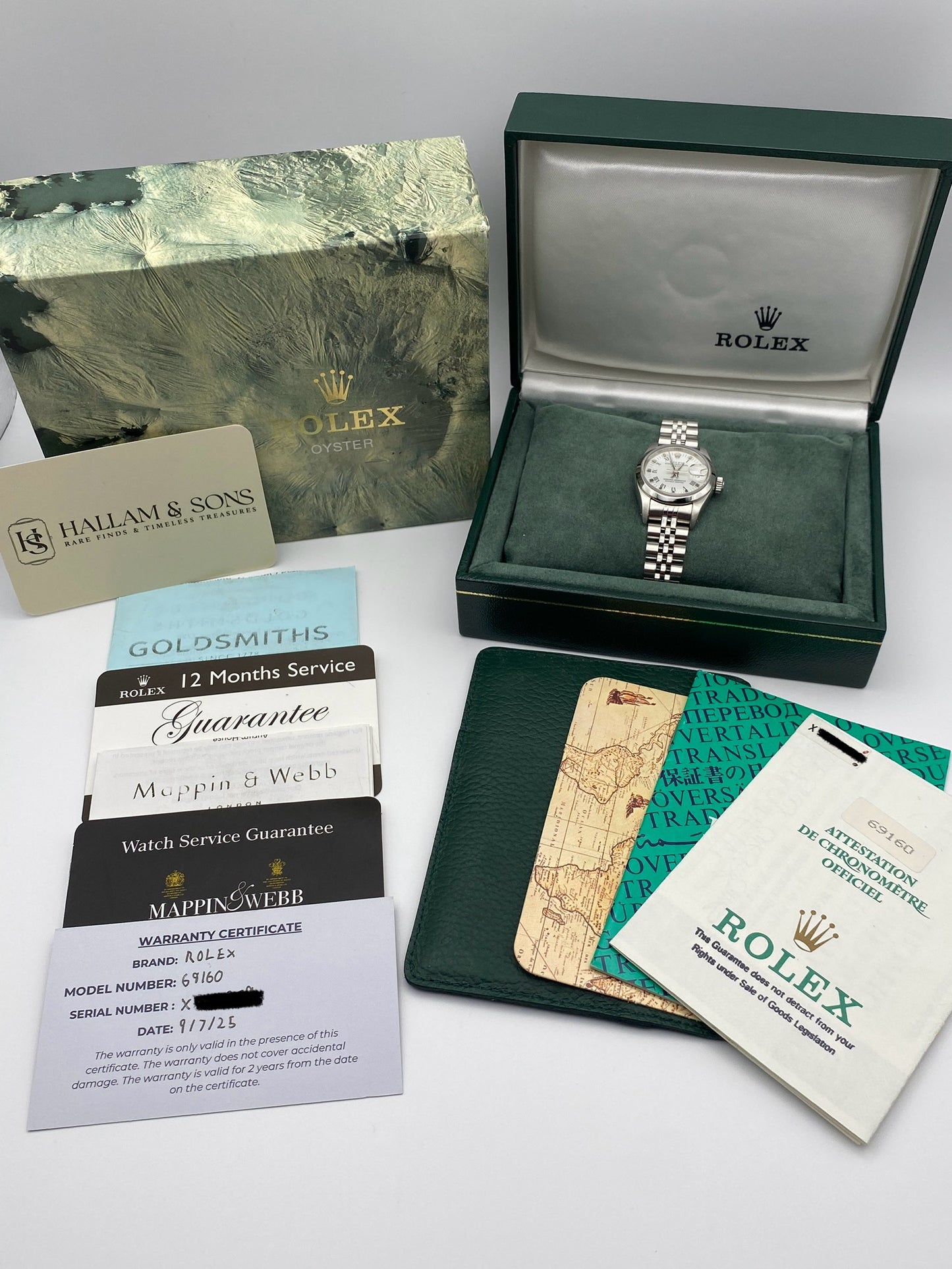 Rolex Lady-Datejust 69160 – 1995 | One Owner | Full UK Set & Service History | Recently Serviced