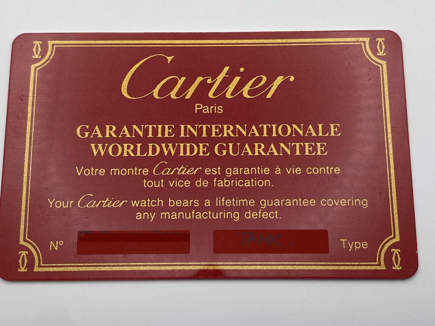 Vintage Must de Cartier Tank (1985) – Black Dial | One Owner | Cartier-Serviced | Genuine Cartier Strap | Full Paperwork