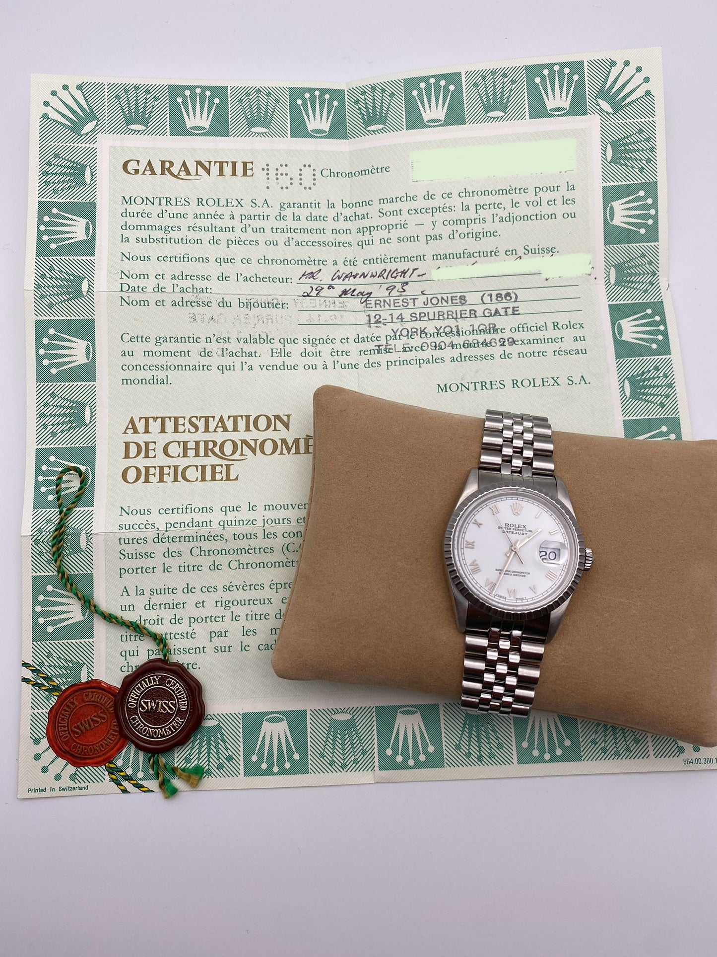 Rolex Datejust 16220 (1991)