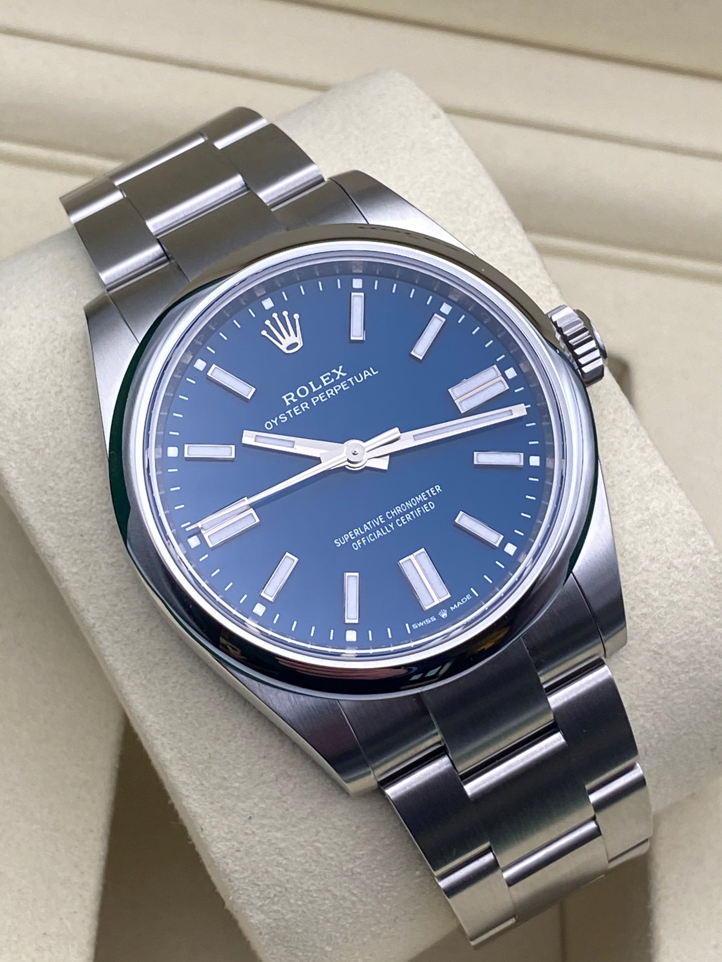 Rolex 134300 Oyster Perpetual 41 “Med Blue” 2026 Full Set