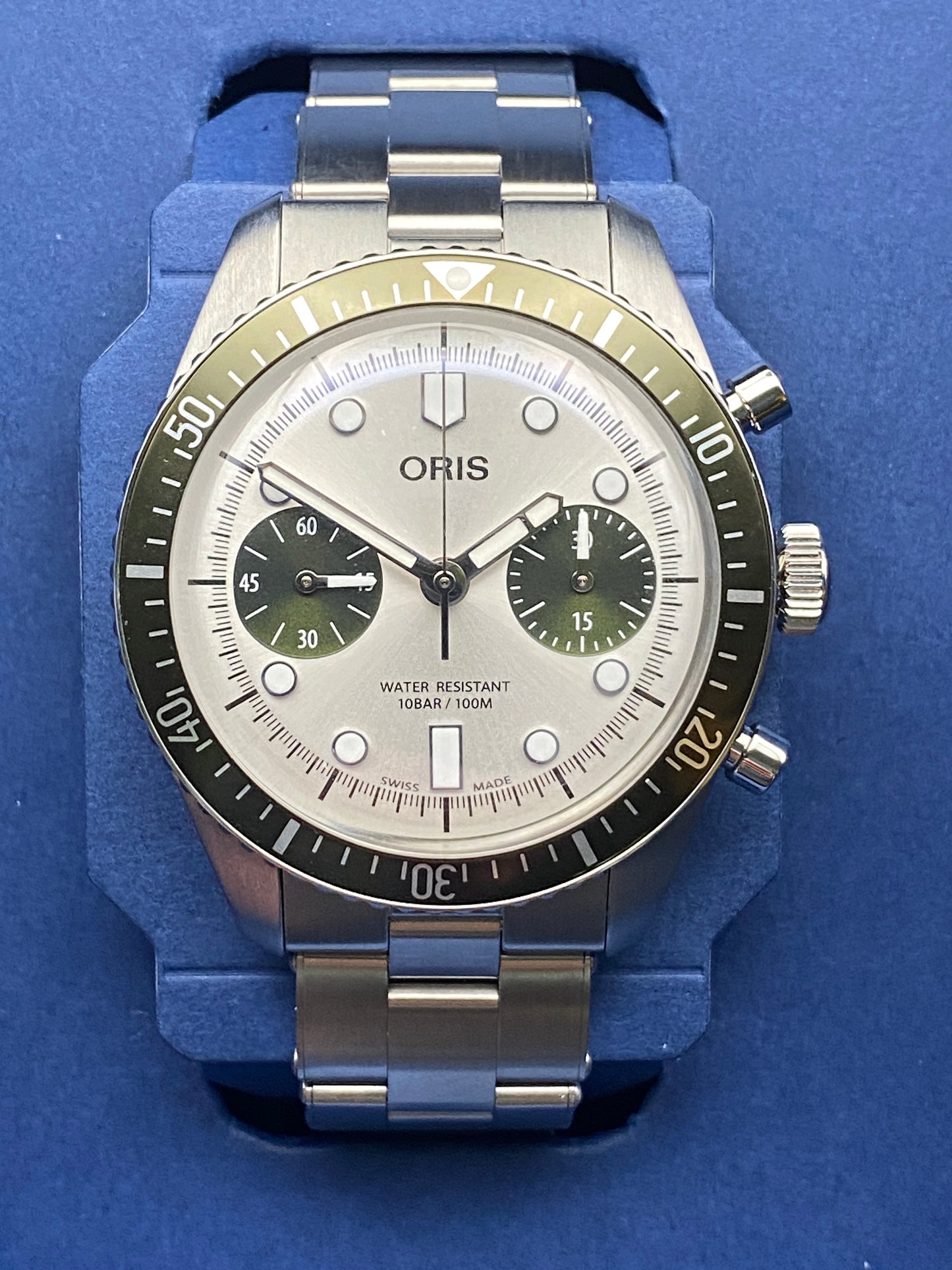 Oris Divers Sixty-Five Chronograph, Ref.01 771 7791 4051-07 8 20 18 (2025)