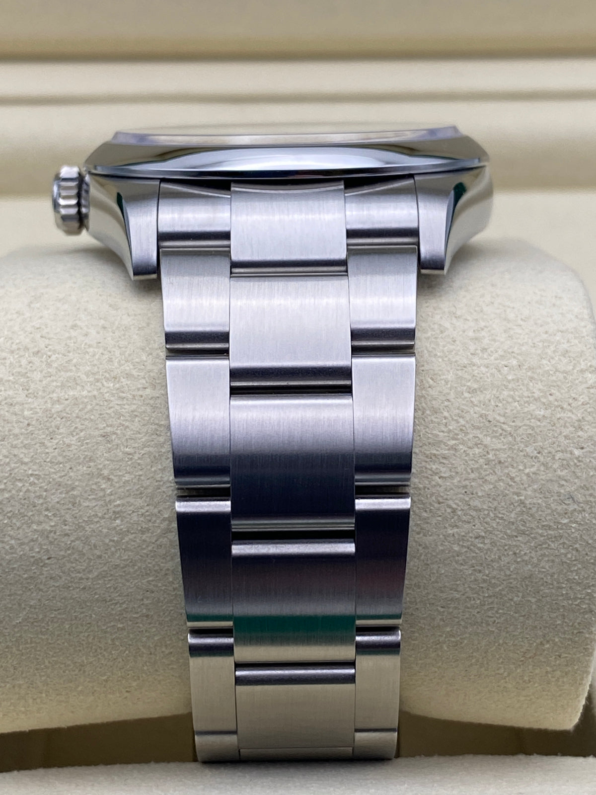 Rolex Oyster Perpetual 126000 36mm pistachio dial box & papers