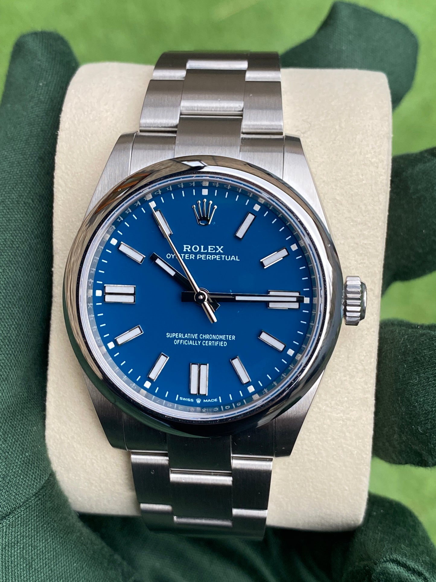 Rolex 134300 Oyster Perpetual 41 “Med Blue” 2026 Full Set