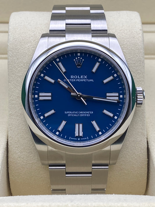 Rolex 134300 Oyster Perpetual 41 “Med Blue” 2026 Full Set