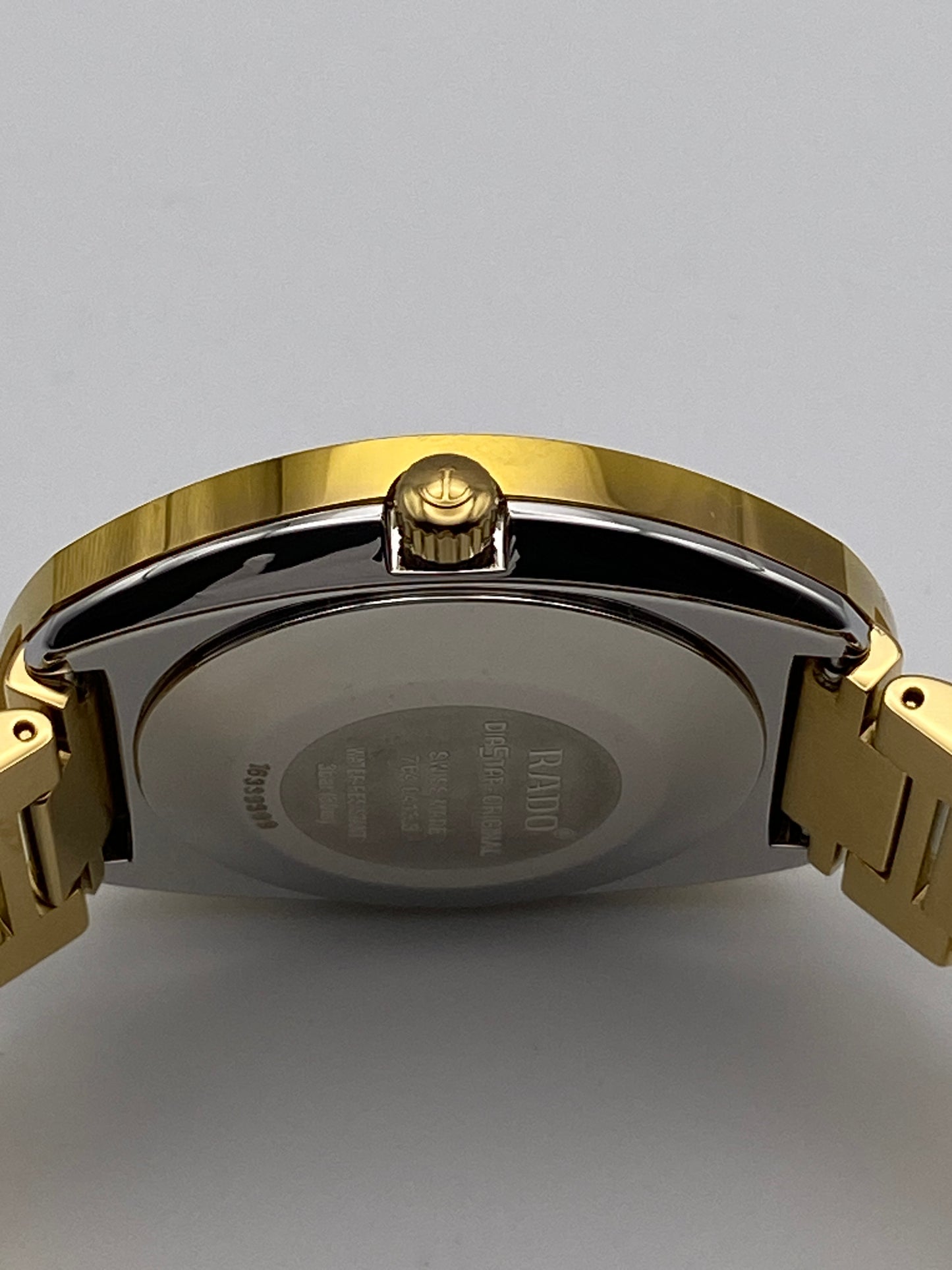 RADO DIASTAR 'The Original' Stone Set 35mm Automatic Wrist Watch (R12413314)