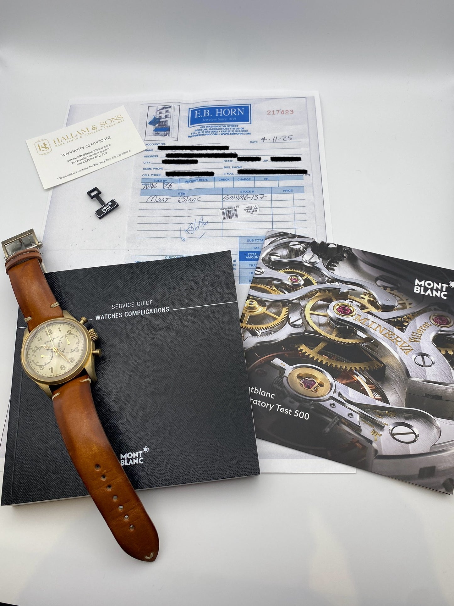 Montblanc 1858 Automatic Chronograph Bronze 42mm – Ref. 118223 – Full Set – Mint