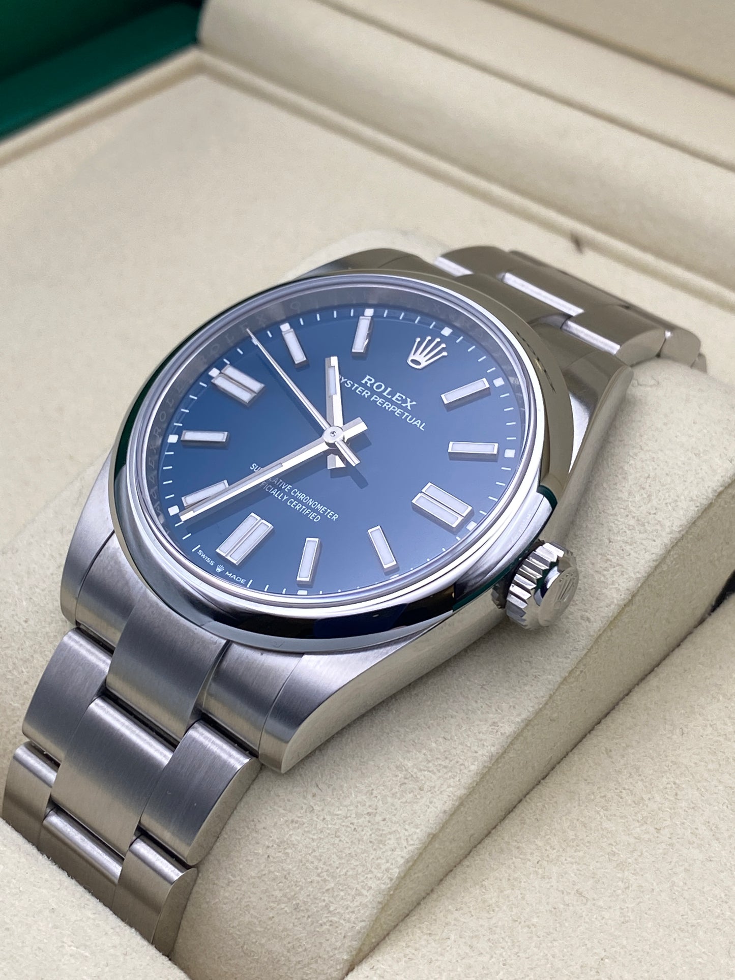 Rolex 134300 Oyster Perpetual 41 “Med Blue” 2026 Full Set