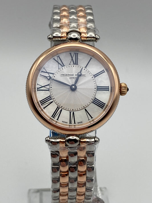 Frederique Constant Art Deco MOP 30 mm Damenuhr (FC-200MPW2AR2B) 